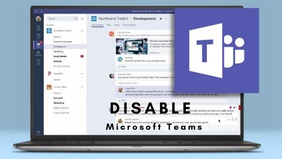 Disable Microsoft Teams