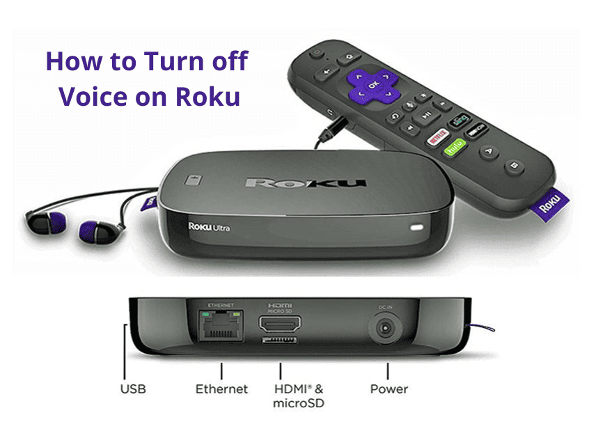 How to Turn off Voice on Roku