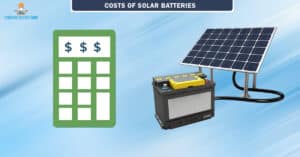 Solar panel battery for Home and offices