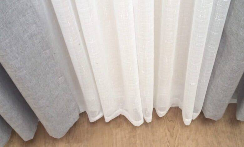 voile curtains