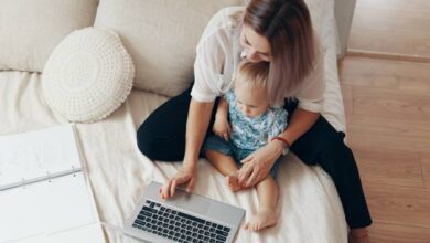 Tips to keep your baby busy during the pandemic while working from home