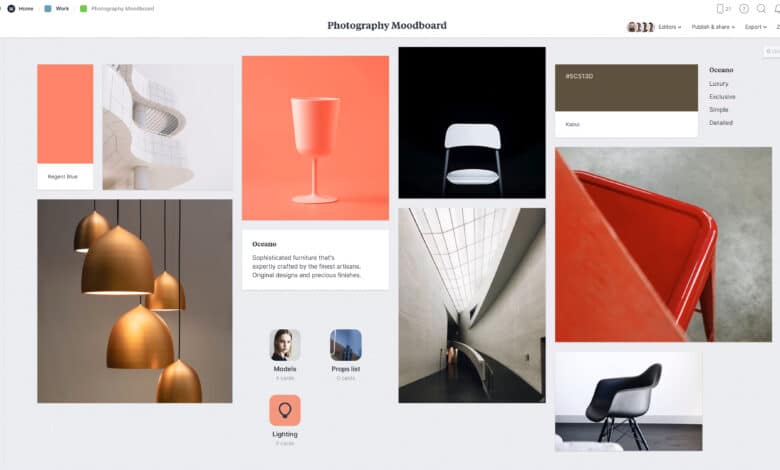 Best Online Moodboard Template